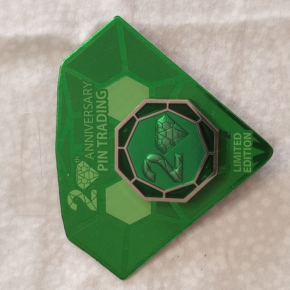 Disney 20th Anniversary Pin Trading Center Pin LE